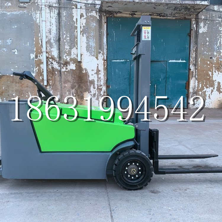 通道侗族自治县小型电动叉车1吨2吨步行站驾式电瓶堆高充电装卸车液压升降车铲车
